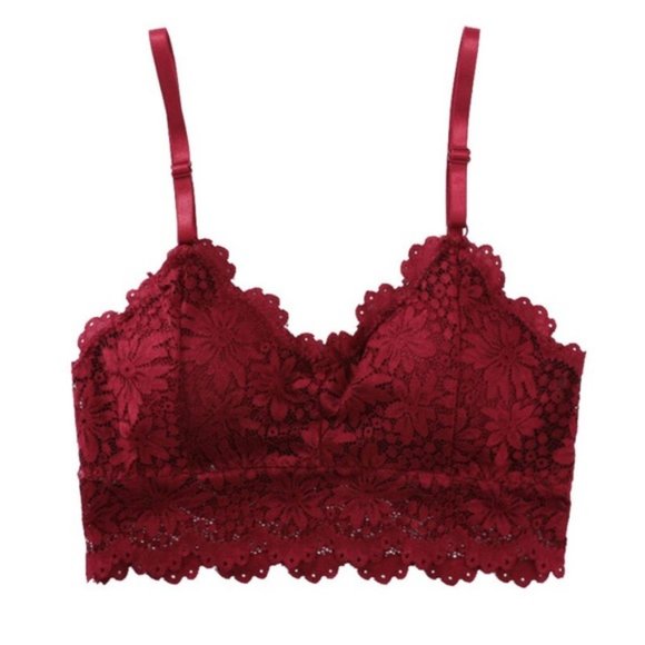 NEW! lace bralettes, fits chest sizes A-C, 1 bra - Picture 7 of 14